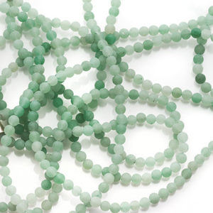 Grön jade pärlat halsband Anna Örnberg